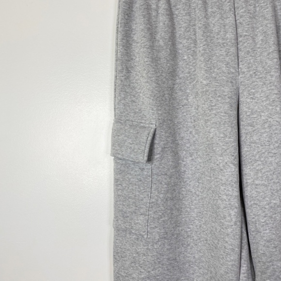 NWT Grayson Threads Wide Leg Cargo Sweatpants XL Gray - Picture 6 of 13